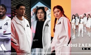 ADIDAS Z.N.E.「真治愈」携手新世代文体新星，全球同步发布黑标制服